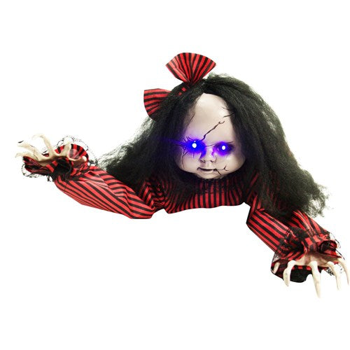 Groundbreaker Creepy Crawling Zombie Baby Animatronic