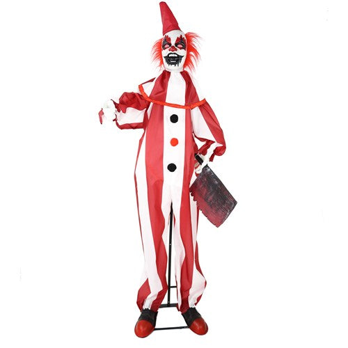 Carnival / Circus Clown with Meat Cleaver