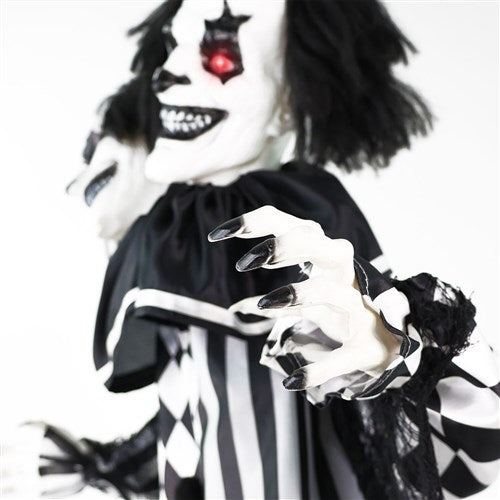 Two Headed Freak Show Carnival / Circus Clown