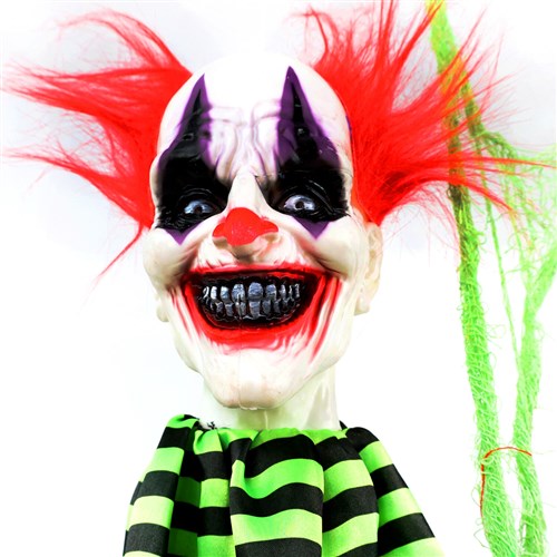 3 Floating Carnival Clown Heads and Body Parts