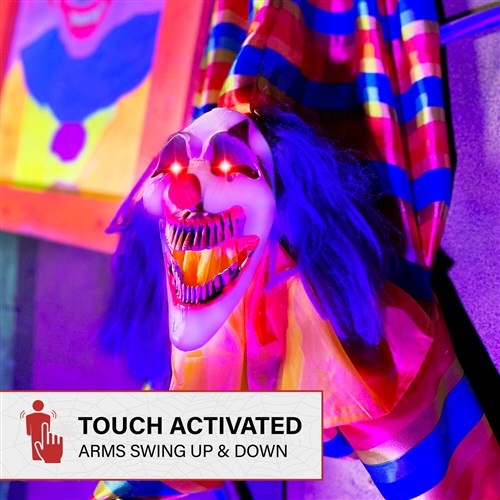 Creepy Hangin Around Clown Carnival Show Stopper