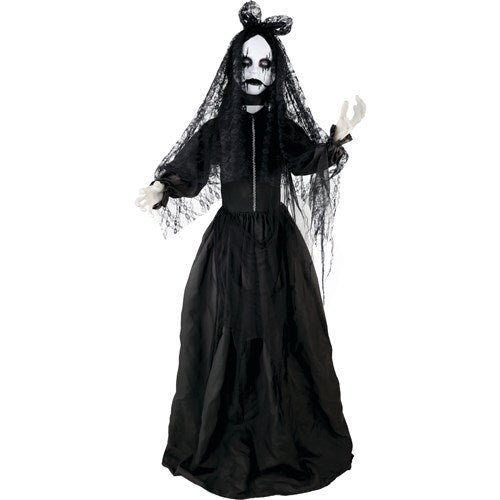 67" animatronic demon bride prop