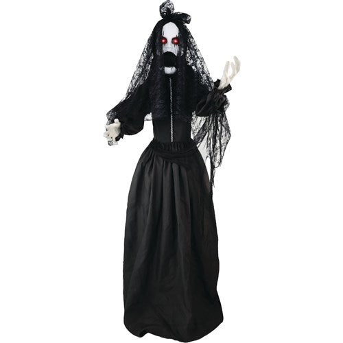 67" animatronic demon bride prop