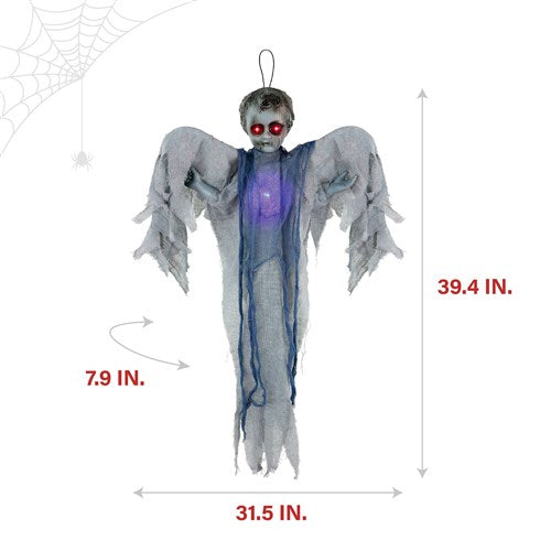 Anamatronic Angel Doll with wings, lights and sound