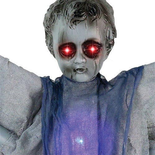 Anamatronic Angel Doll with wings, lights and sound