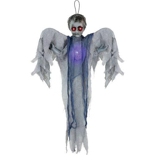 Anamatronic Angel Doll with wings, lights and sound