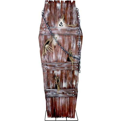 5FT Animatronic Standing Coffin Prop