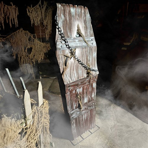 5FT Animatronic Standing Coffin Prop