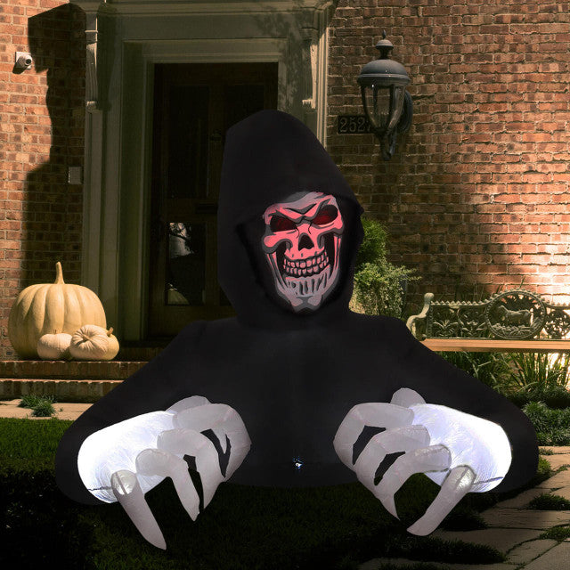 5-Ft. Inflatable Pre-Lit Grim Reaper Inflatable